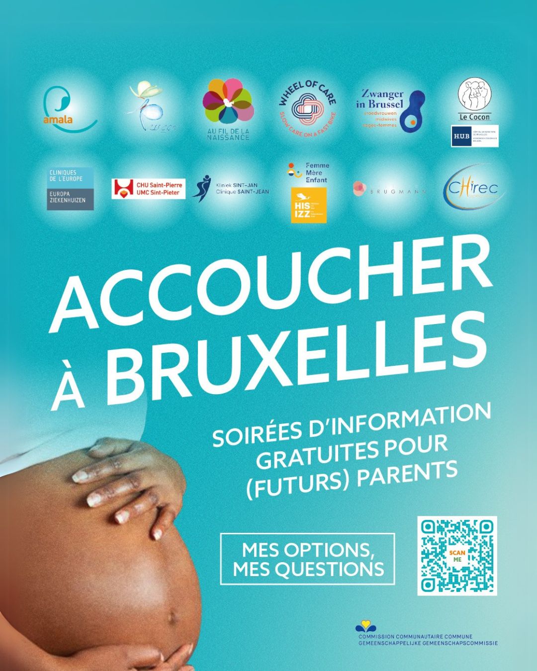 accoucher à Bruxelles
