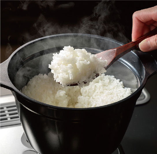 自動炊飯機能(後ろ側コンロのみ)