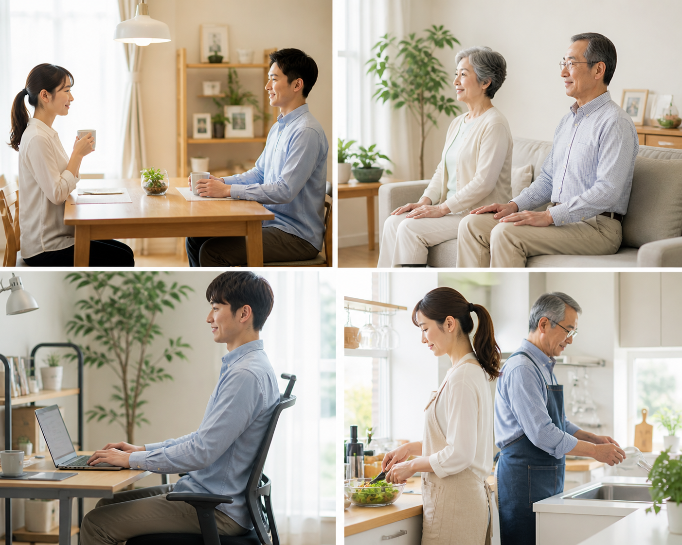 姿勢を整える習慣！