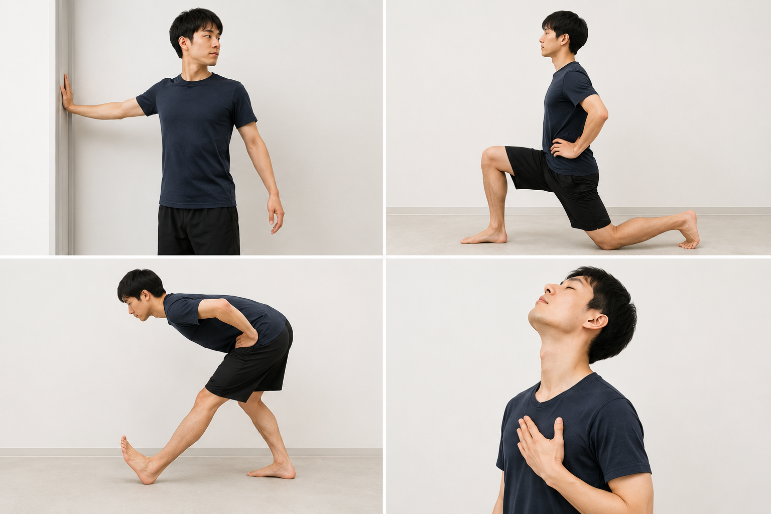 姿勢を整えるストレッチ！