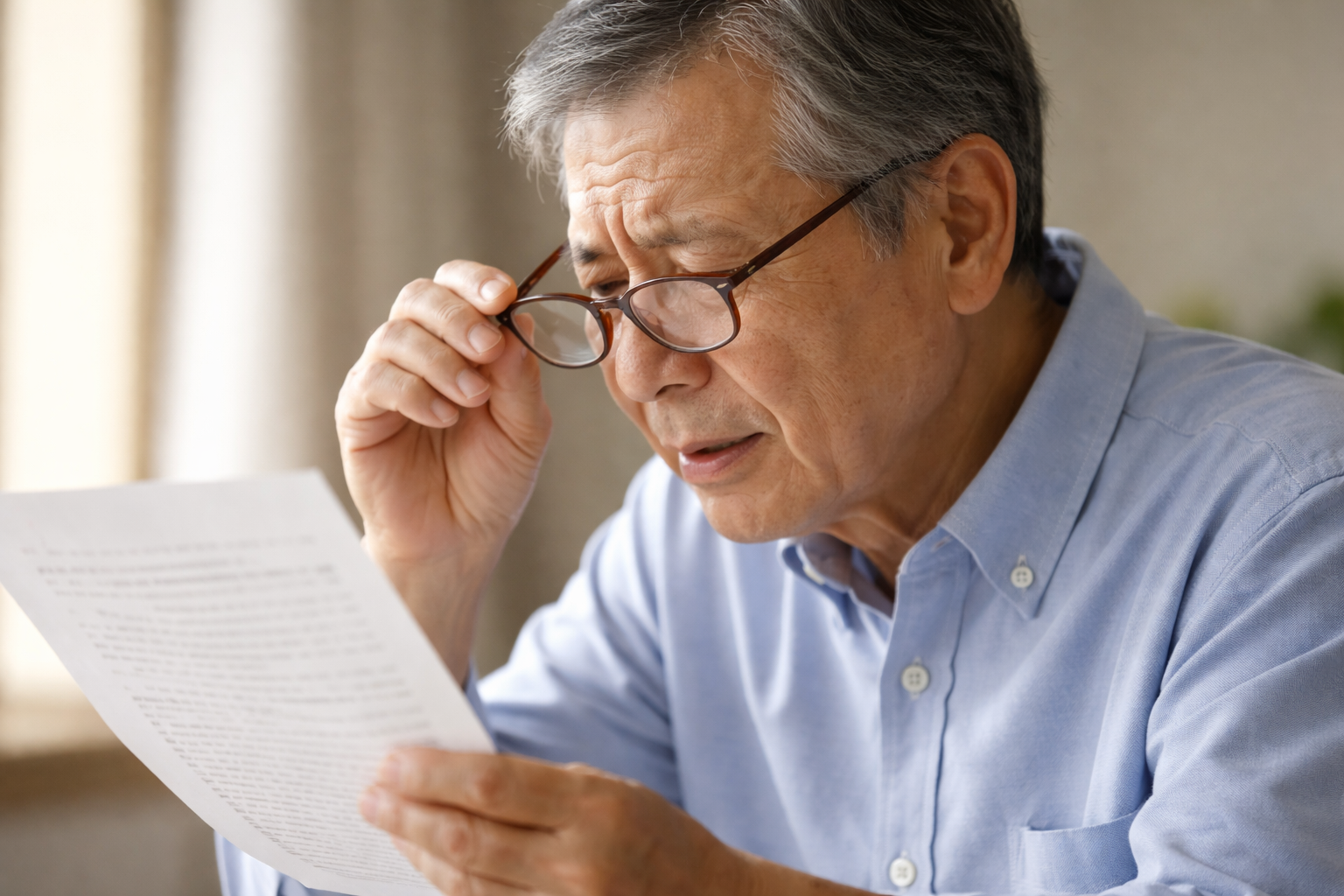老眼でも見える？