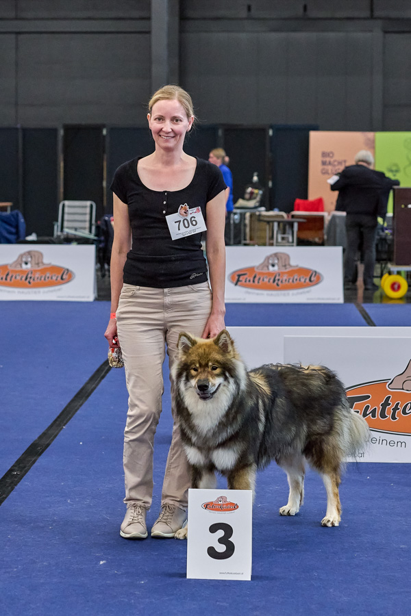Rüde Jugendklasse 3. Platz