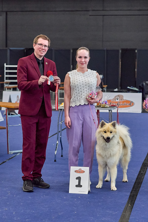 Hündin Offene Klasse 1. Platz