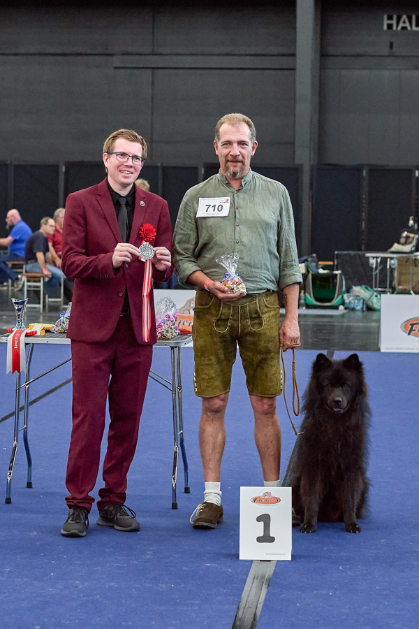 Rüde Offene Klasse 1. Platz
