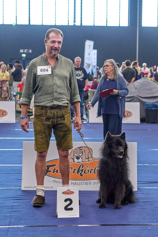 Rüde Offene Klasse 2. Platz