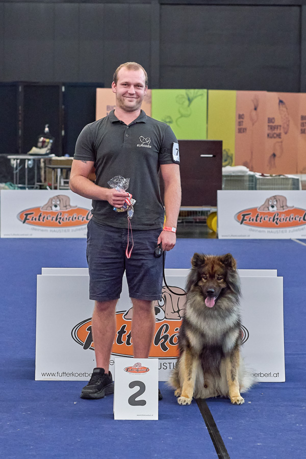 Rüde Offene Klasse 3. Platz
