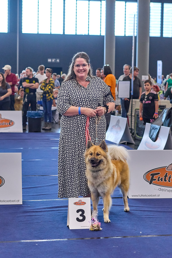 Hündin Offene Klasse 3. Platz