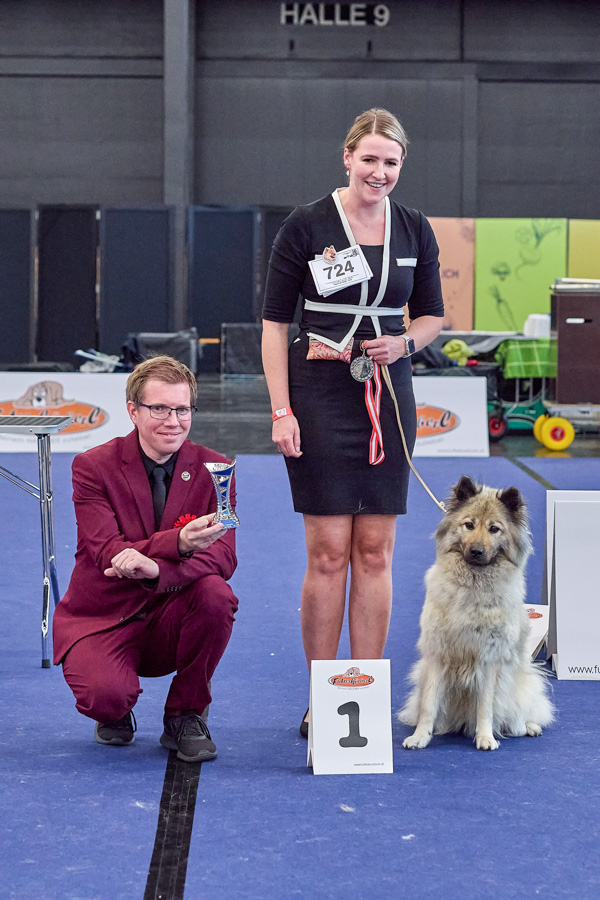 Hündin Veteranenklasse 1. Platz