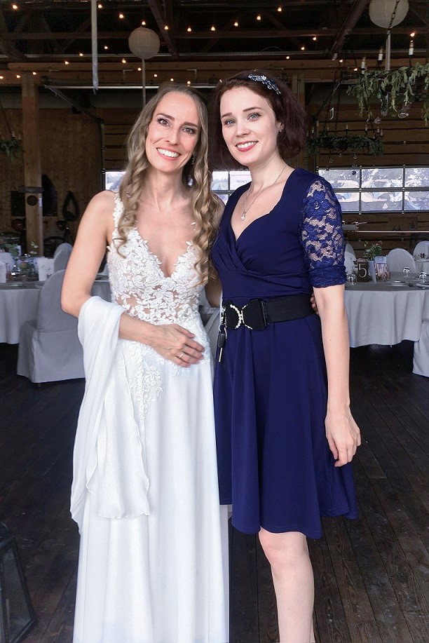 Hochzeitssängerin Nürnberg mit Braut Steffi