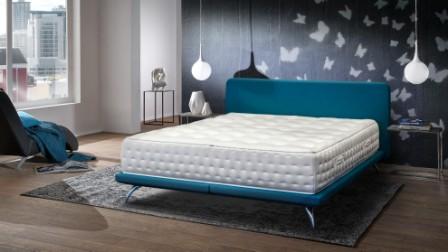 Wasserbett Modell Trendy Villingen-Schwenningen Leder Blau