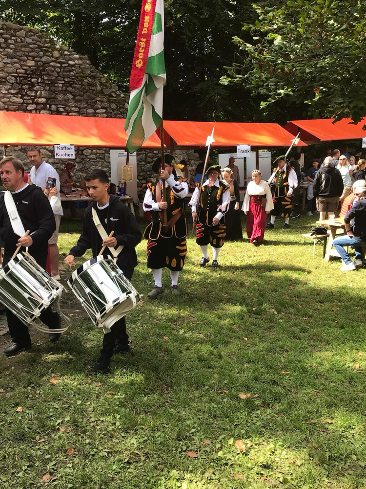 Heute verstärkt durch die Tambouren aus Kreuzlingen