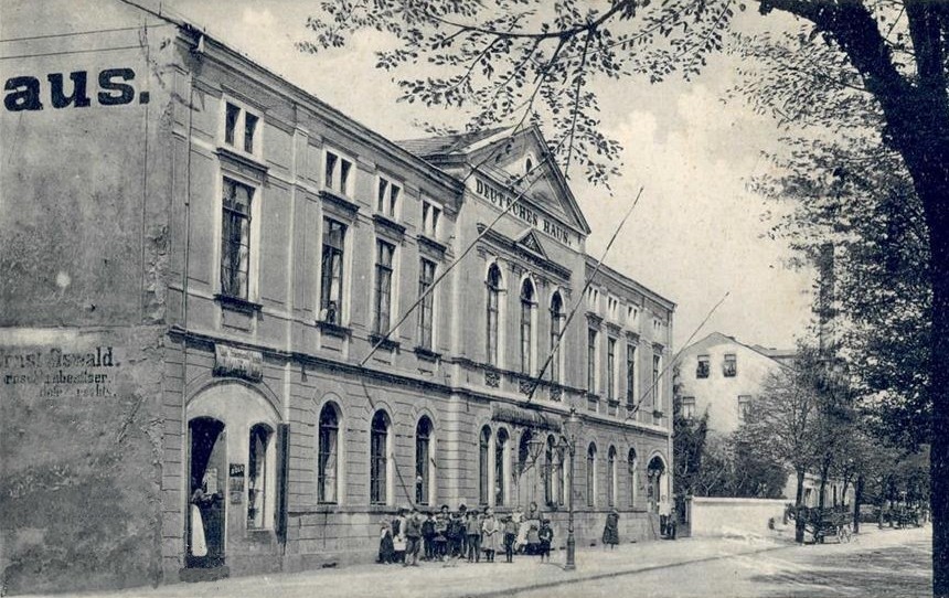 Deutsches Haus Radeberg ca. 1900