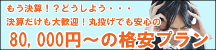 単発決算サポート