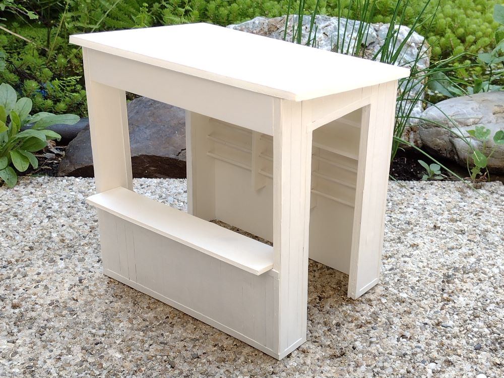 Miniatur-Marktstand 1:12 Anleitung