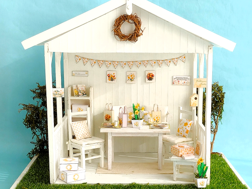 Frühlings-Miniaturen zum Ausdrucken