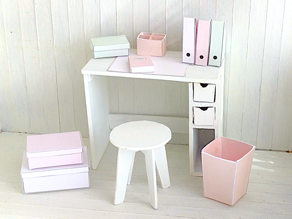 Miniatur-Büro-Set 1:12