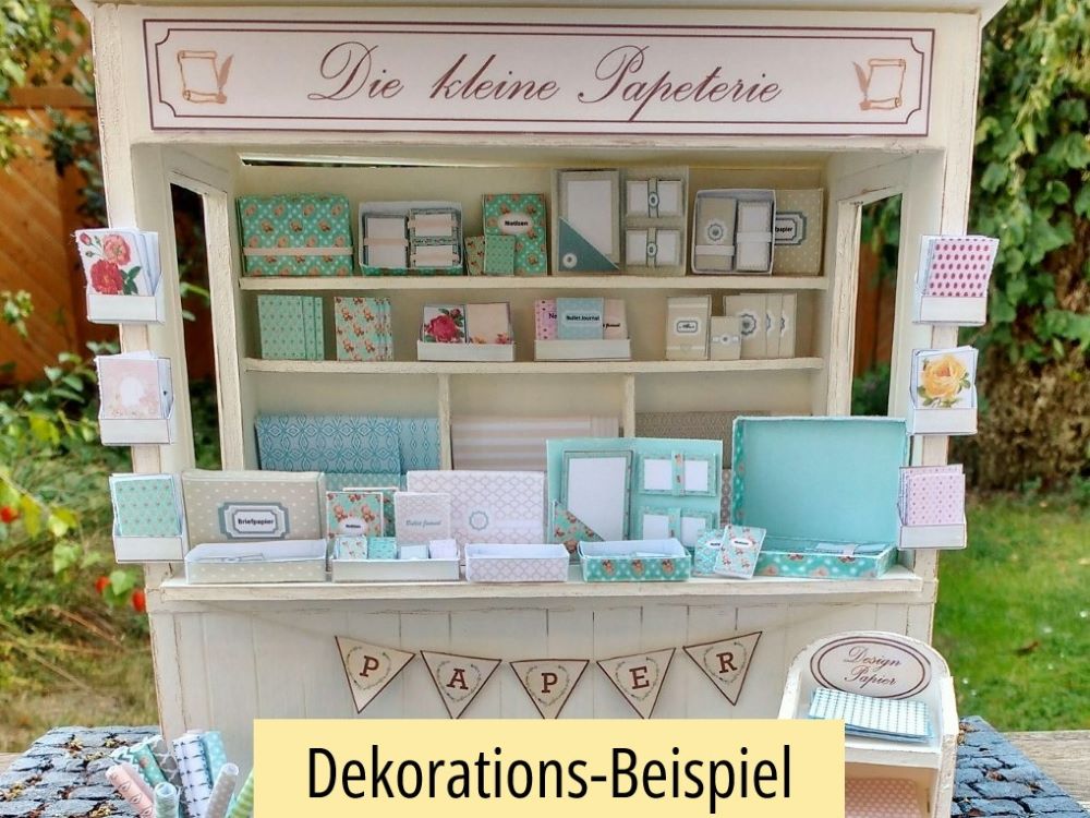 Miniatur-Marktstand 1:12 Anleitung