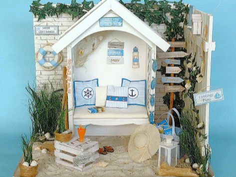 Miniatur-Stranddeko