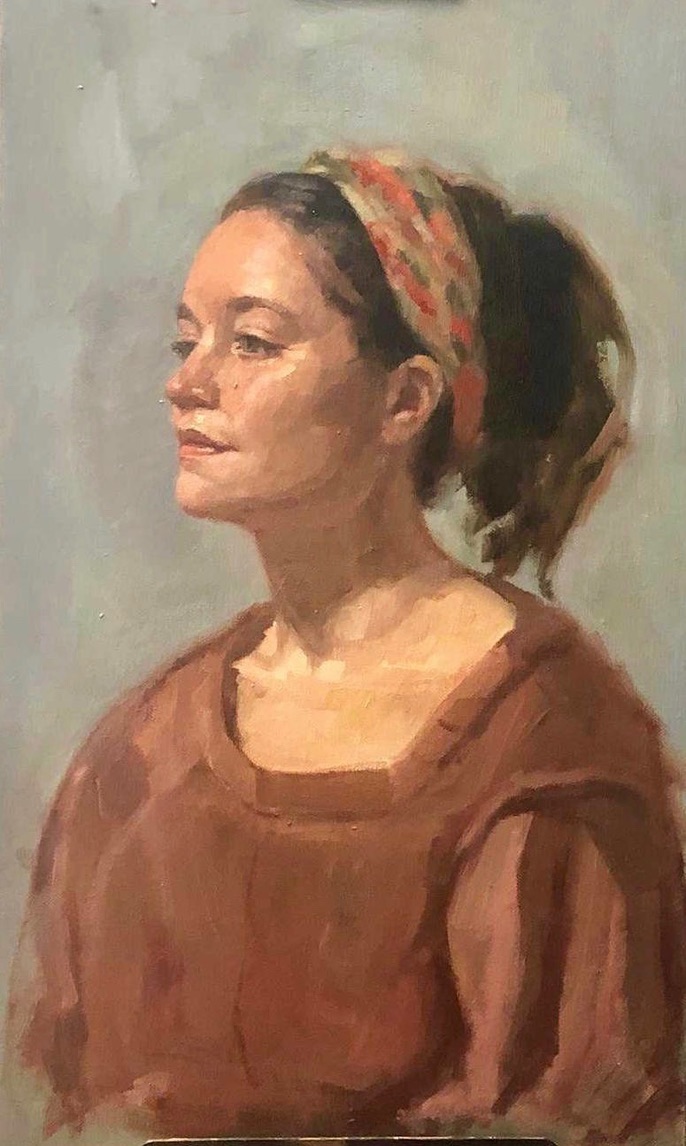 Audrey, détail, 2022