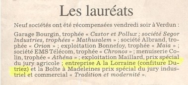 L'Est Républicain 14 septembre 2004