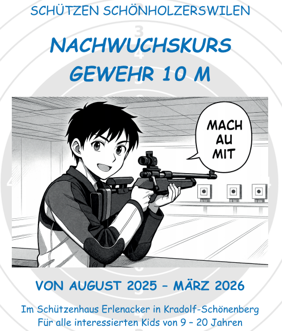Nachwuchskurs 10m