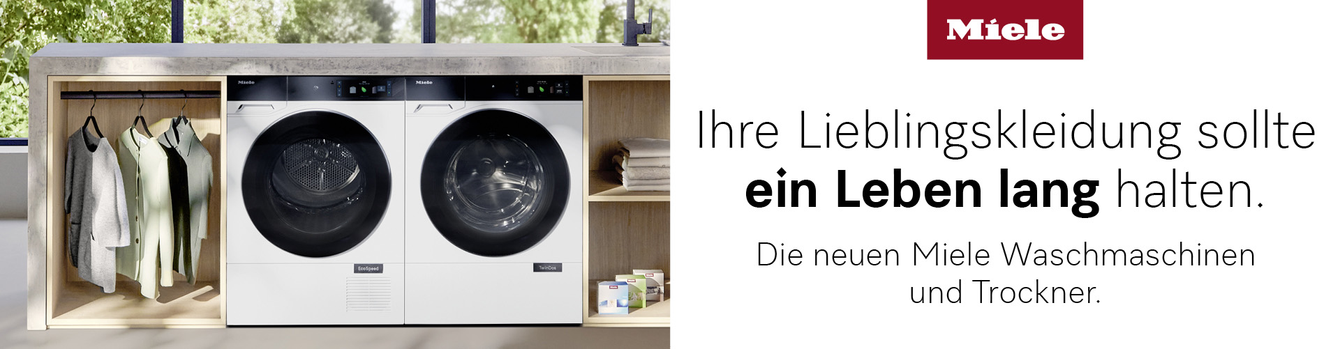 Miele Waschmaschine & Trockner