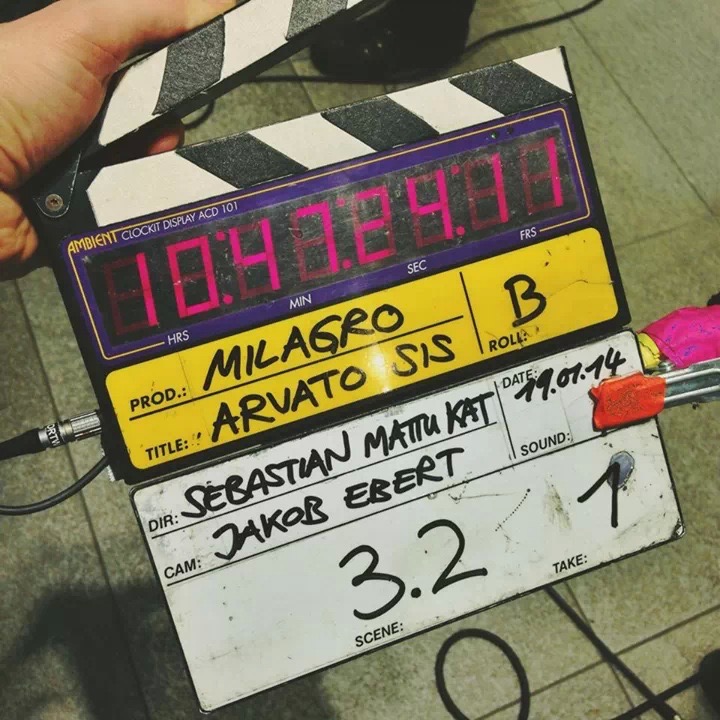 milagro clapperboard