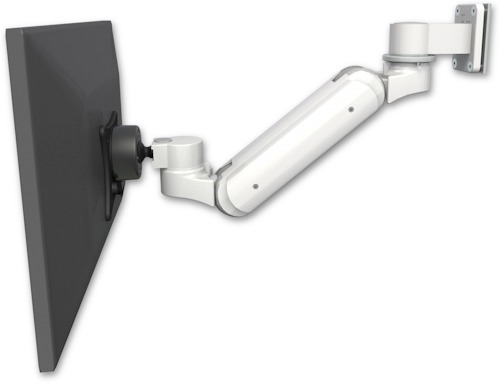 ASUL180BV-W5 医療用コンパクト高可動モニターアーム ディスプレイ用 ウォールチャネルマウント 逆向き