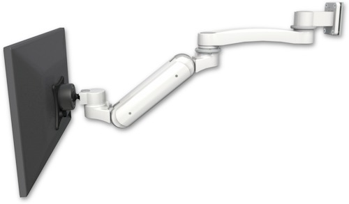 ASUL180iBV-W5-A1 医療用コンパクト高可動モニターアーム ディスプレイ用 ウォールチャネルマウント 逆向き