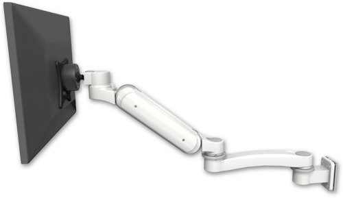 ASUL180BV-W5-A1 医療用コンパクト高可動モニターアーム ディスプレイ用 ウォールチャネルマウント