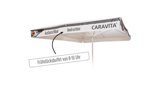 Sonnenschirm Caravita Zubehör - Sonnenschutz Tirol Rohregger