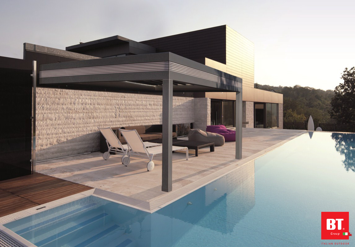 Pergola Regen und Windstark - Sonnenschutz Tirol Rohregger