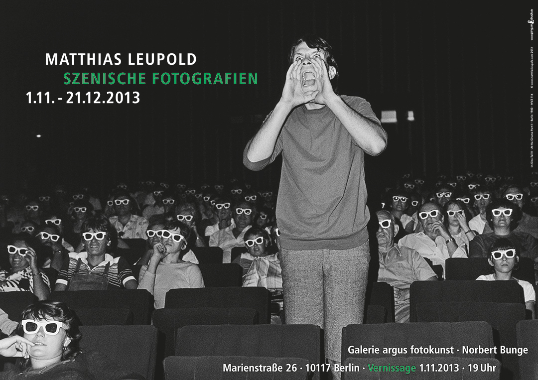 Poster Galerie argus fotokunst, Berlin, 2013