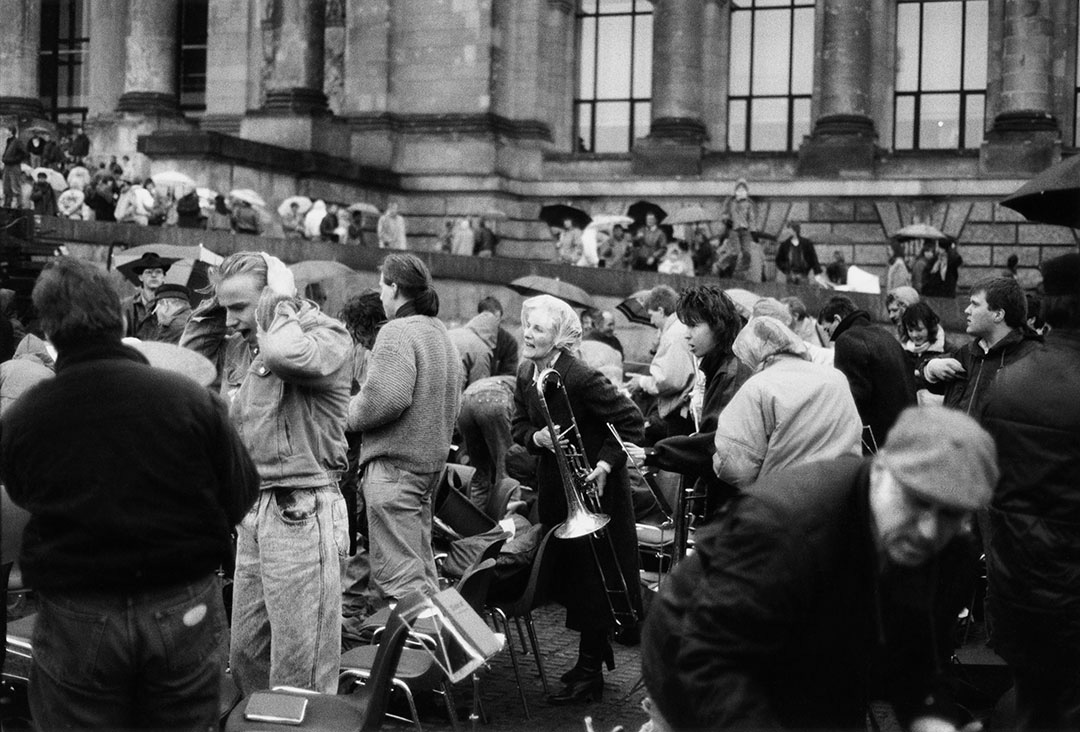 Reichstag, West Berlin, 1990