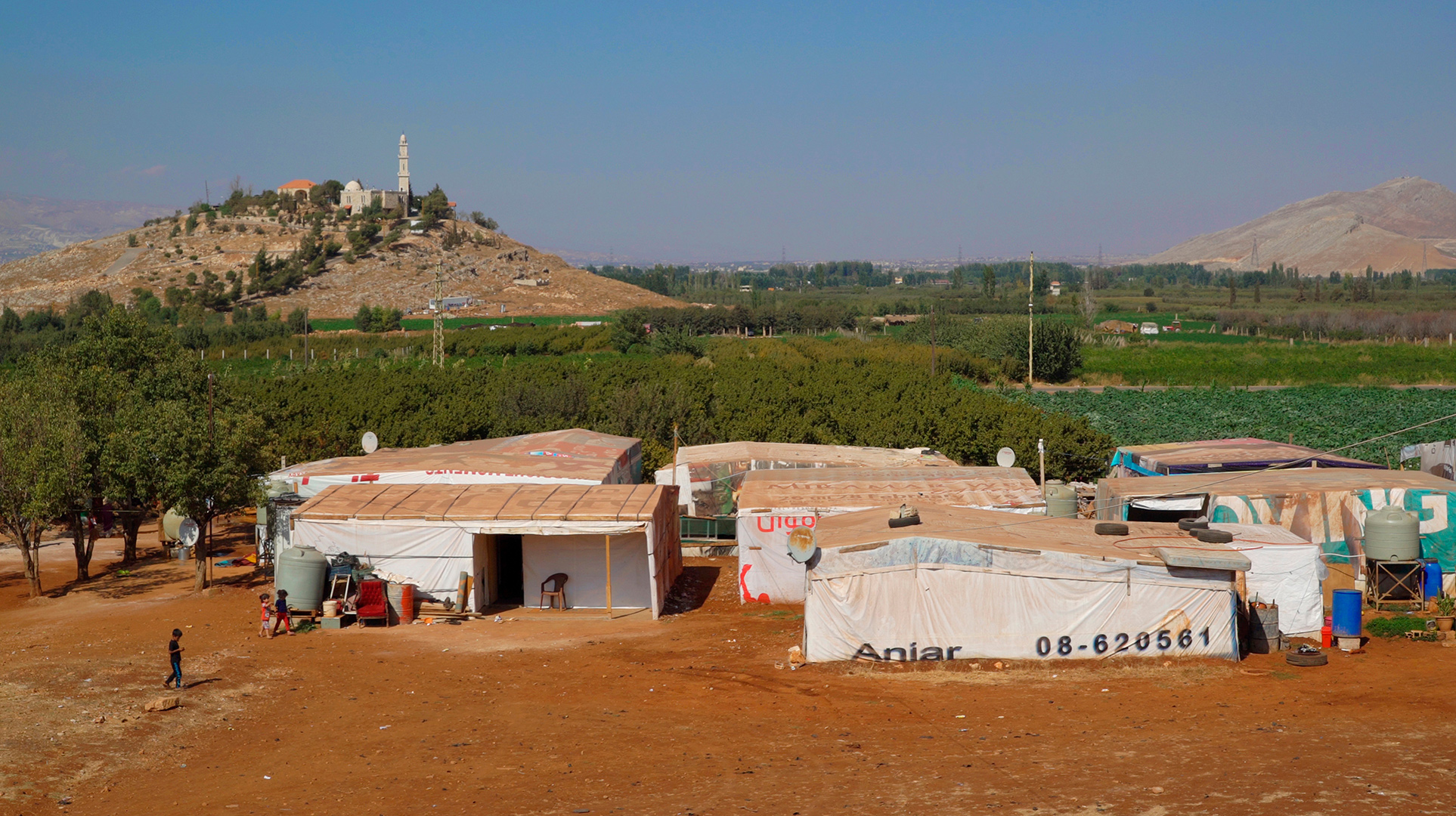 Refugee Camp near Anjaar, Beqaa Valley,  Lebanon, 2016
