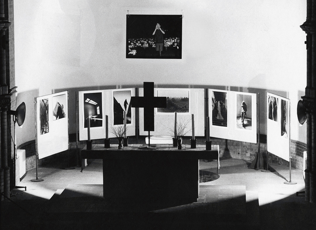 Staged Photographs, Gethsemanekirche, East-Berlin, 1984