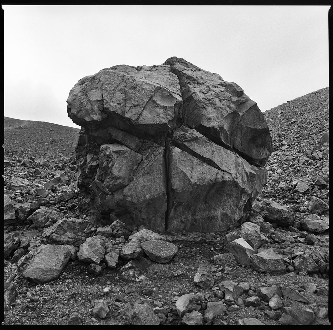 Volcanic bomb, Vulcano Aeolian Islands. 2007