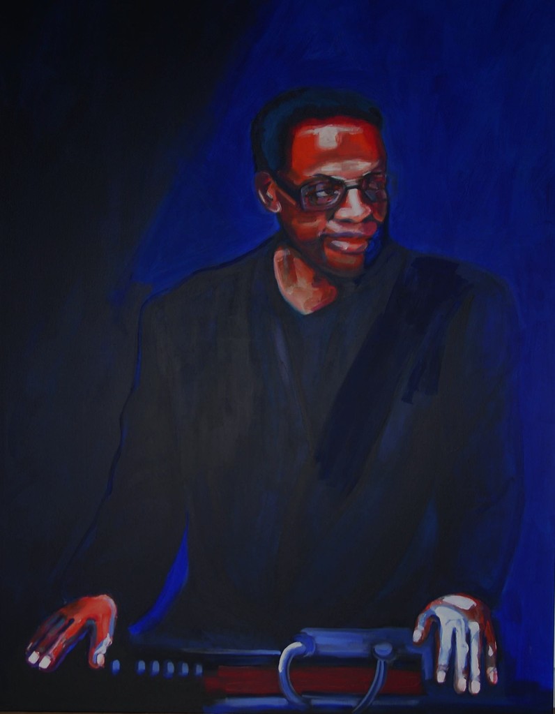 HERBIE HANCOCK   140 x 180   Acryl   2003