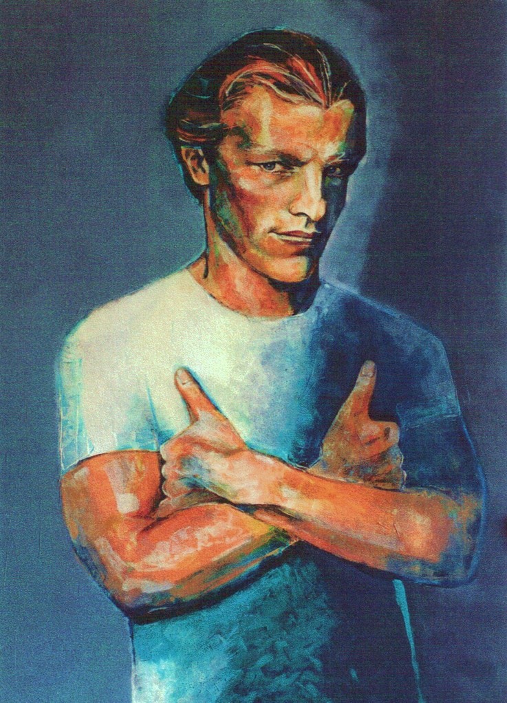 ANDRÉ   80 x 100   Acryl   1999