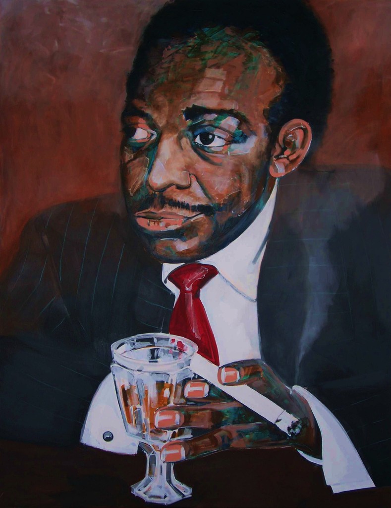 CHARLIE PARKER   140 x 180   Acryl   2003