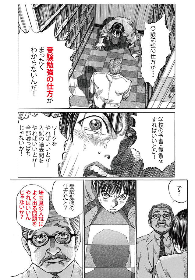 埼玉県公立高校入試頻出データ問題集　漫画