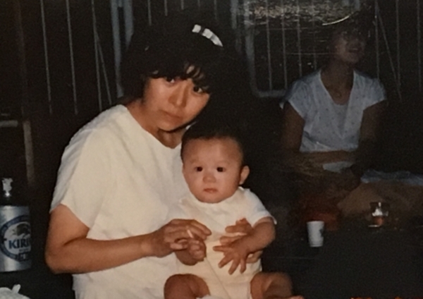 生まれた年の夏の写真