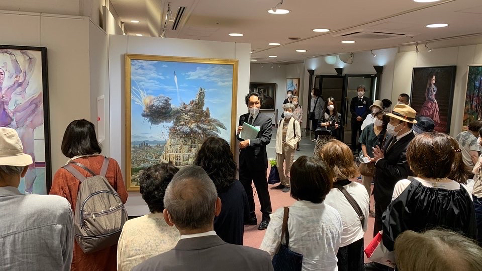 展示風景、ギャラリートーク