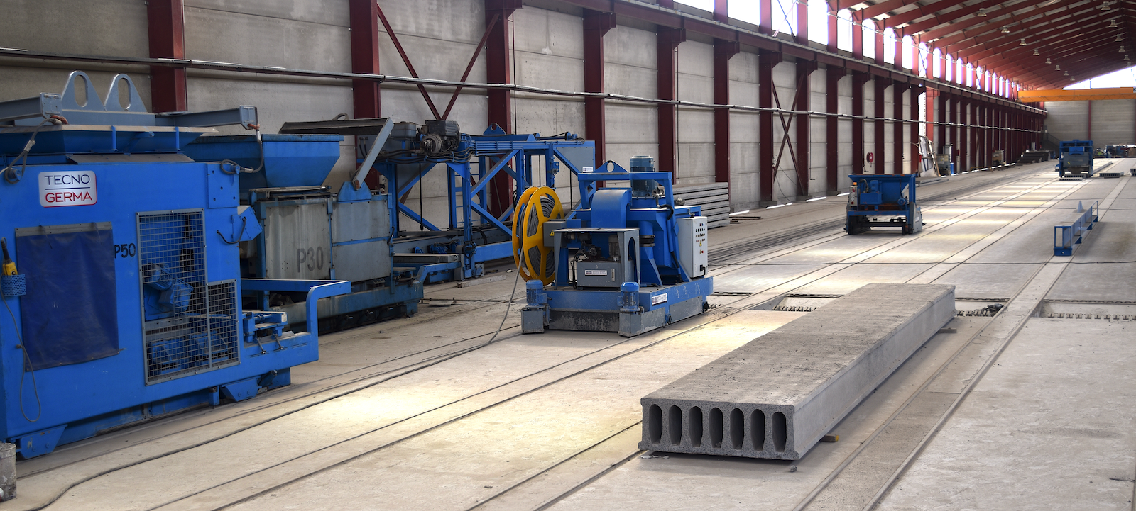 Gleitfertiger gebraucht - Betonsteinfertigung