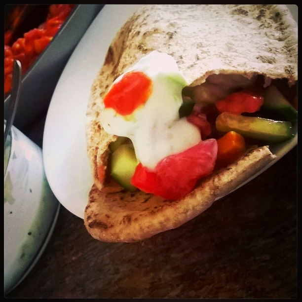 Whole Grain Pita with Wholesome Inner Values