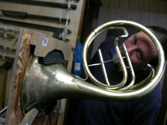 Lignatone French Horn ホルン オーバーホール 修理 部品交換 Lignatone French Horn ホルン オーバーホール 修理 部品交換