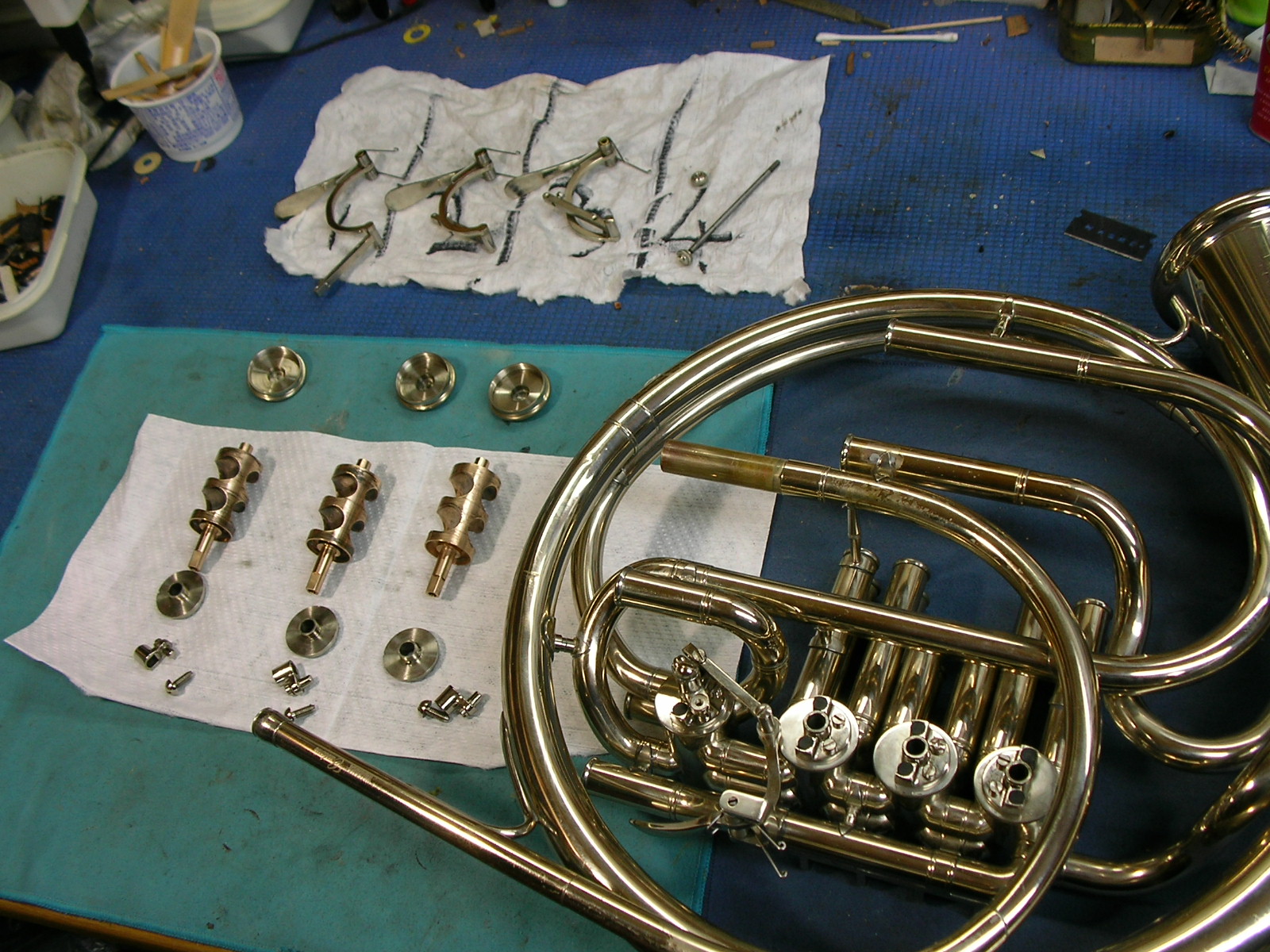 YAMAHA YHR866D フレンチホルン 定期メンテナンス 管楽器修理工房 Happysound Brass&Wind Repair
