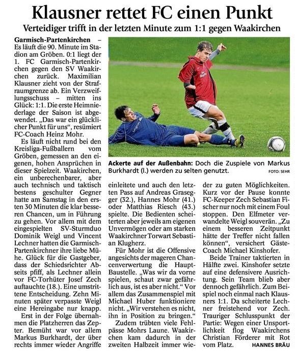 GaPa Tagblatt vom 24.09.2012
