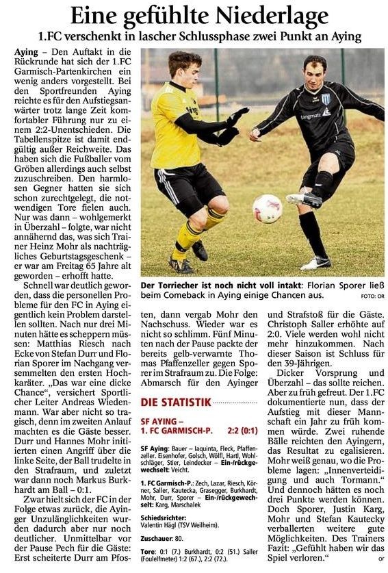 Ga Pa Tagblatt vom 25.03.2013