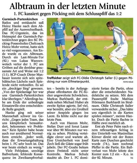 GaPa Tagblatt vom 22.10.2012